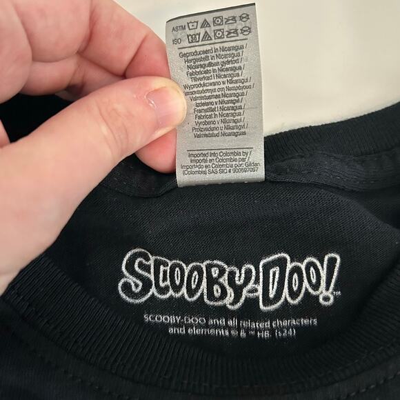 SCOOBY -DOO Graphic Tee NEW Unisex Black SS Cotton Size Youth XS - Picture 5 of 5